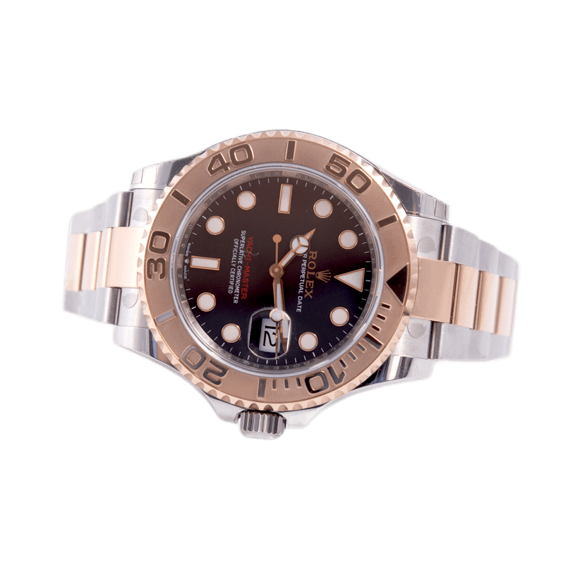 Rolex Yacht-Master 40 in Edelstahl und 750 Roségold mit Automatikwerk.