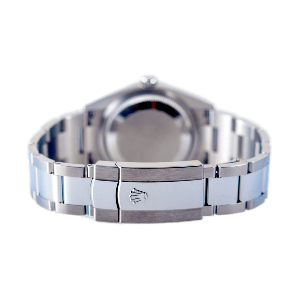 Rolex Oyster Perpetual Datejust 36 in Edelstahl mit Automatikwerk.