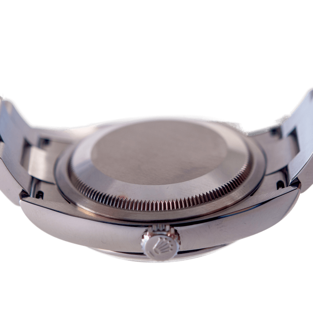 Rolex Oyster Perpetual Datejust 36 in Edelstahl mit Automatikwerk.