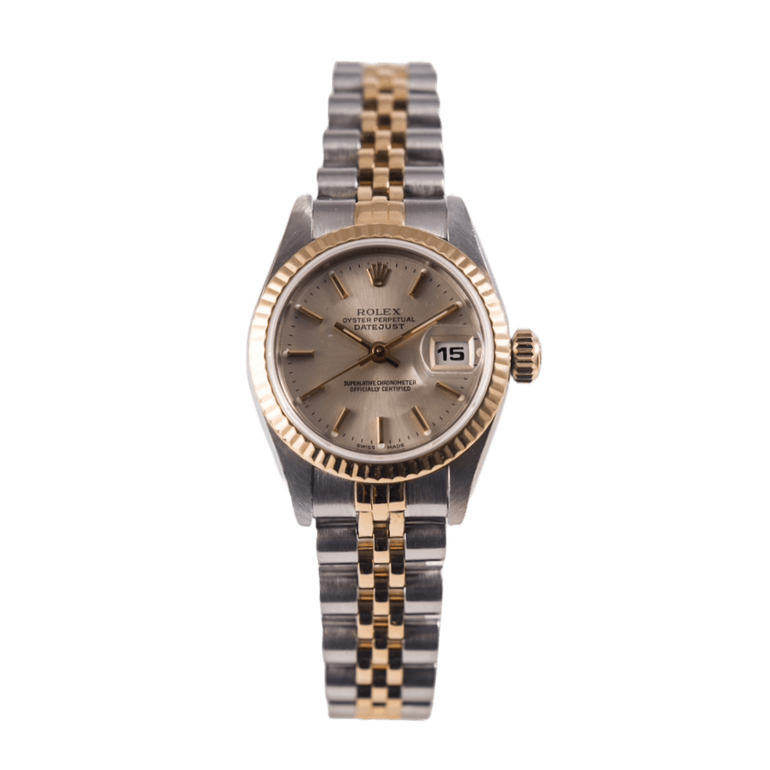 Rolex Lady Datejust Vintage Armbanduhr in Edelstahl und Gold