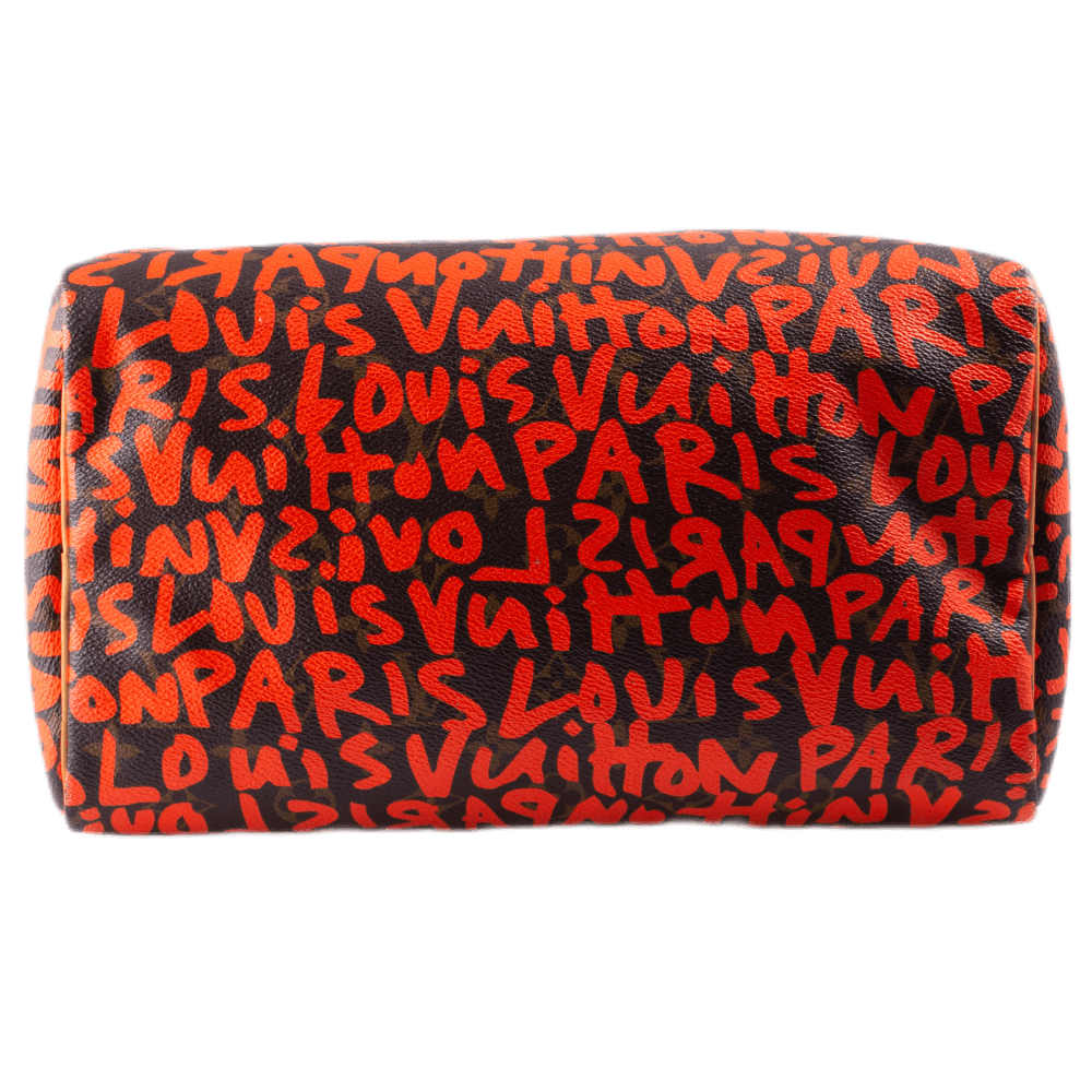 Louis Vuitton Speedy 30 Stephen Sprouse Graffiti Orange