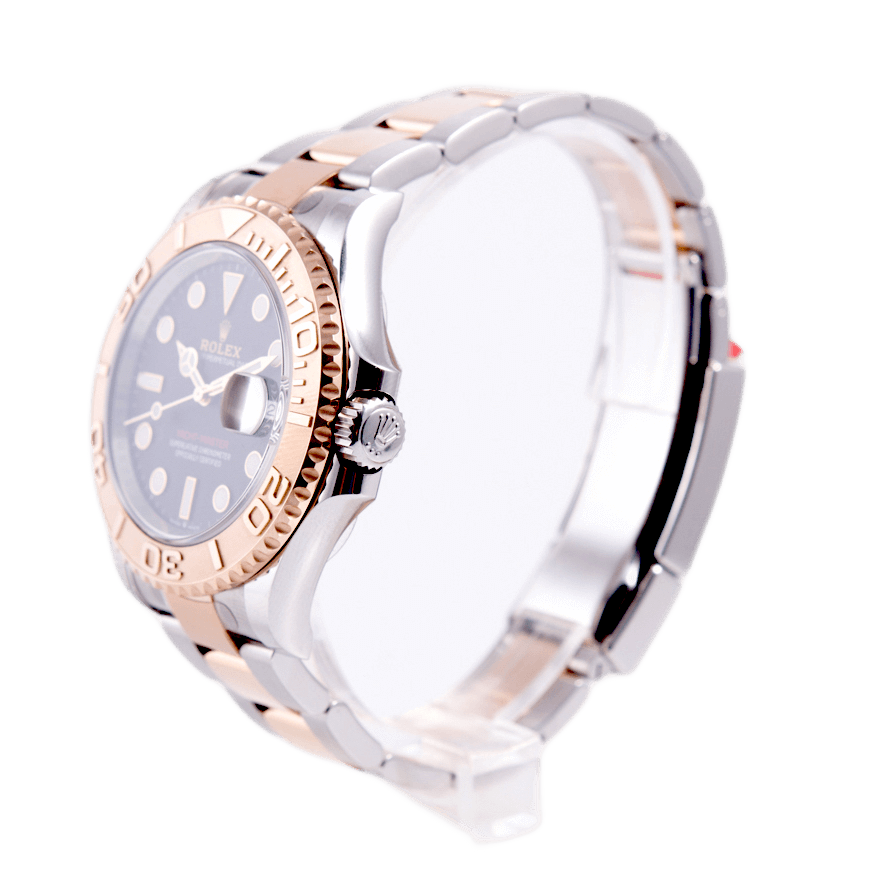 Rolex Yacht-Master 40 in Edelstahl und 750 Roségold mit Automatikwerk.
