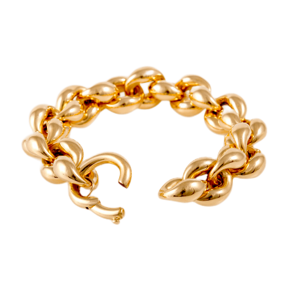 Armband 750 Gelbgold Ankermuste