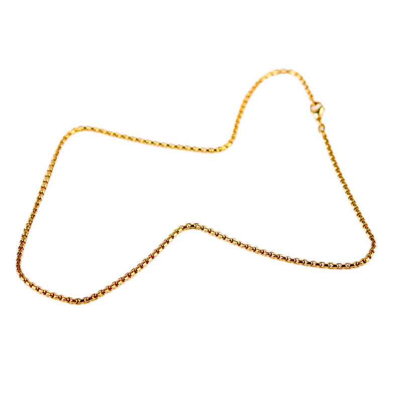 Halskette in 750 Gelbgold