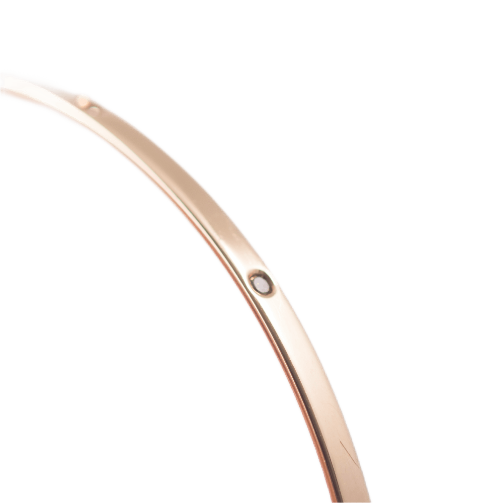 Wempe Armreif 750 Roségold mit Diamanten