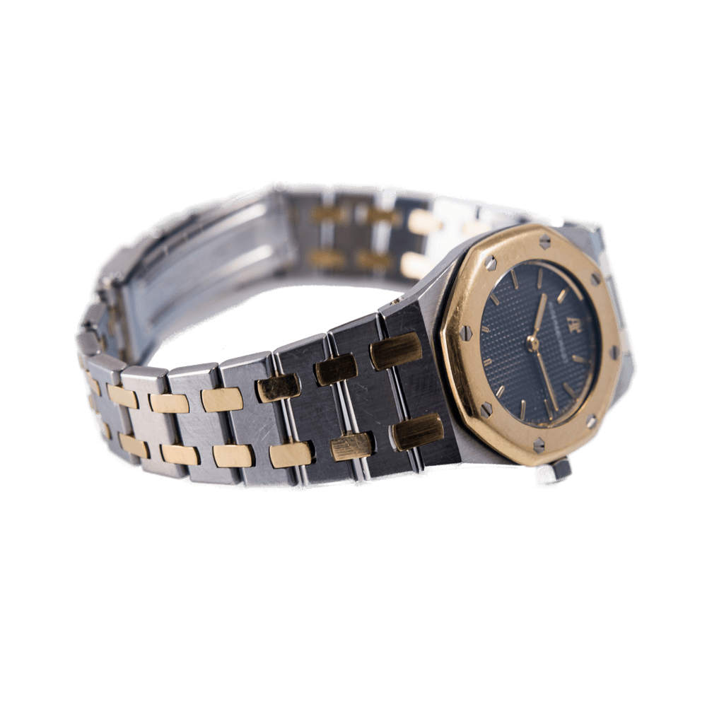 Audemars Piguet Royal Oak Damenuhr in Edelstahl und Gold mit Quarz-Werk.