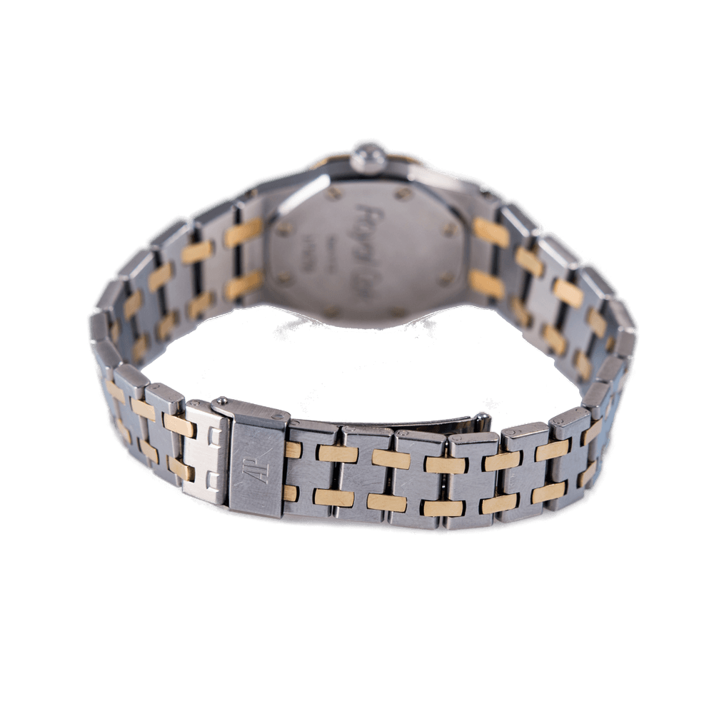 Audemars Piguet Royal Oak Damenuhr in Edelstahl und Gold mit Quarz-Werk.
