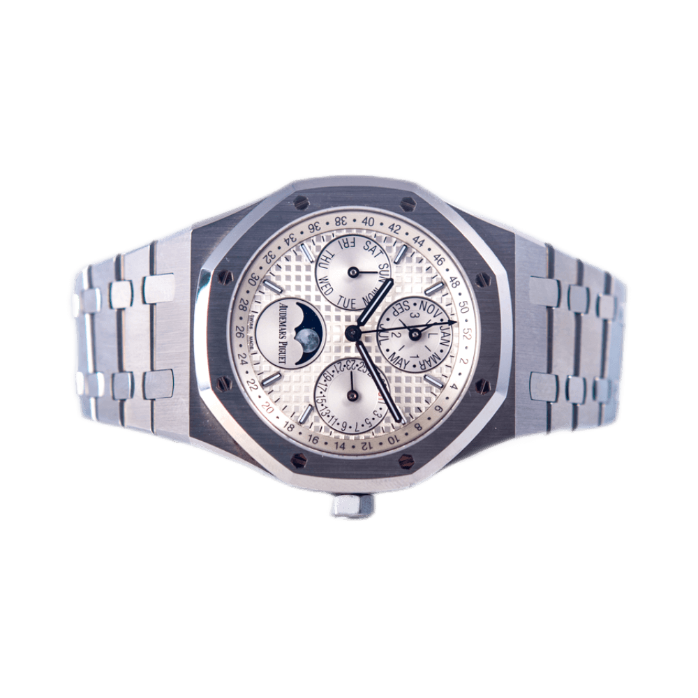 Audemars Piguet Royal Oak Ewiger Kalender Armbanduhr mit Mondphase