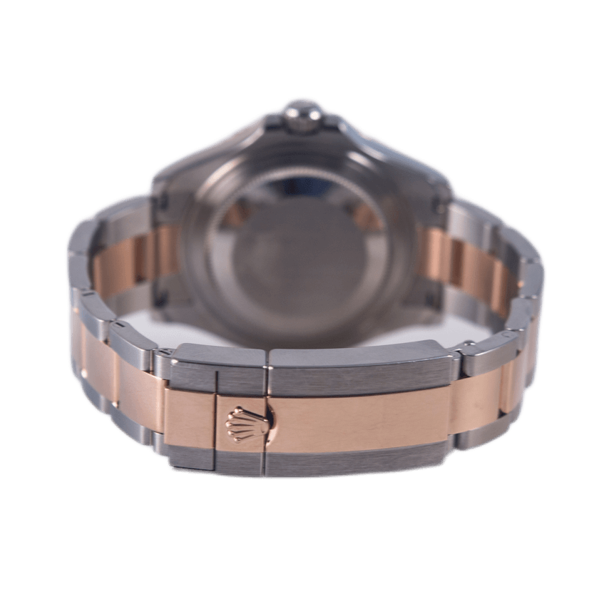 Rolex Yacht-Master 37 Armbanduhr in Edelstahl und Roségold