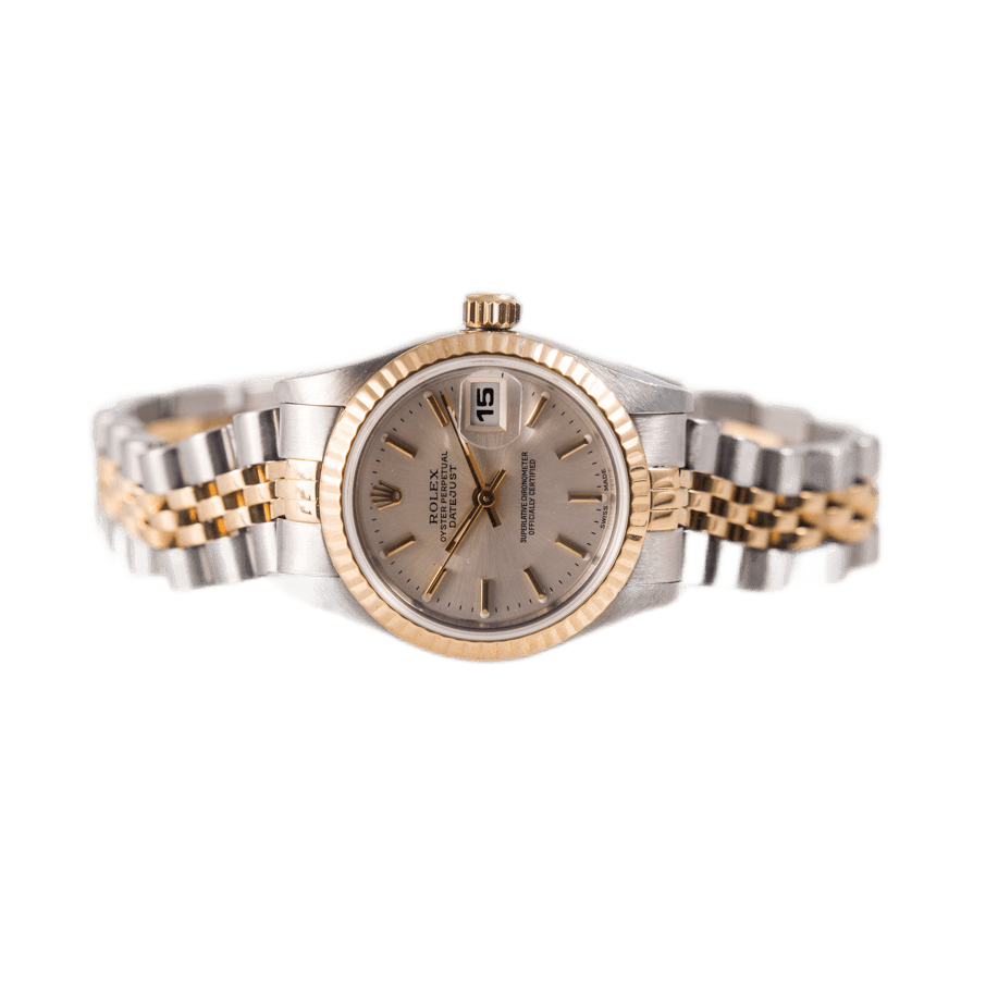 Rolex Lady Datejust Vintage Armbanduhr in Edelstahl und Gold