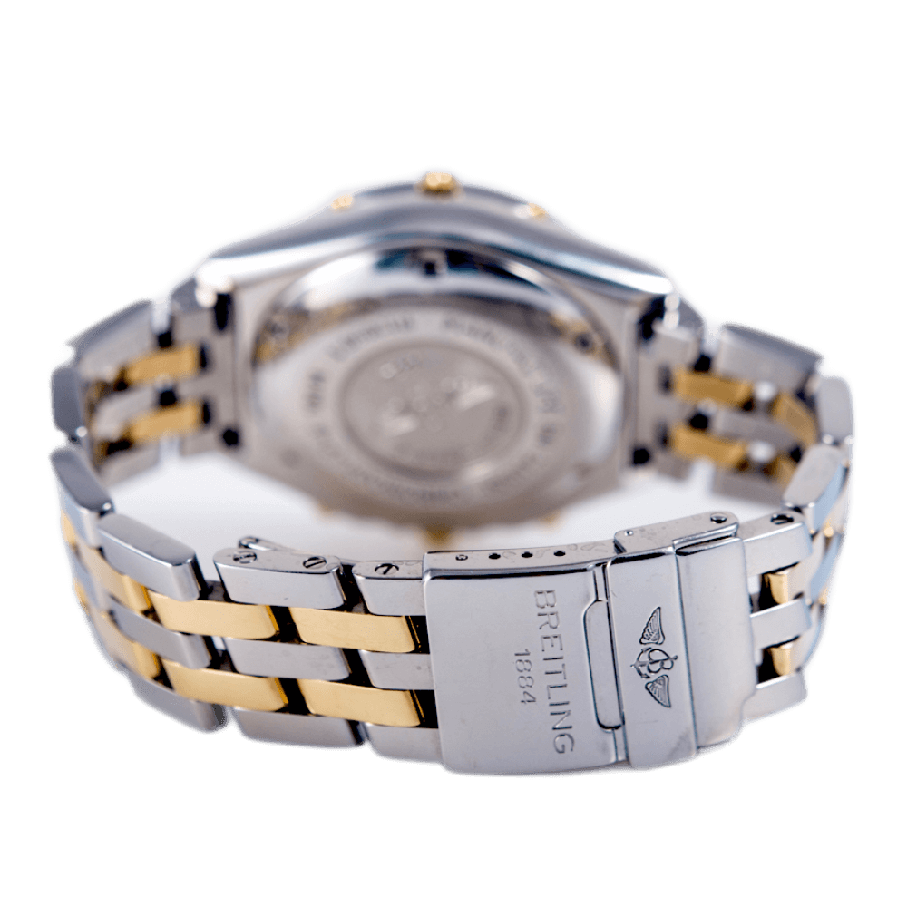 Breitling Chronomat Chronograph Herrenuhr in Edelstahl und Gold mit Automatikwerk