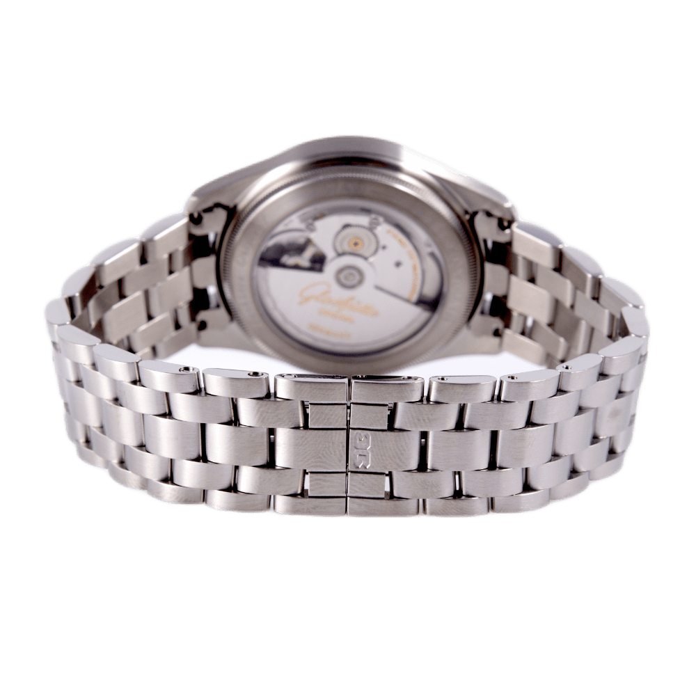 Glashütte Original Navigator II Armbanduhr in Edelstahl