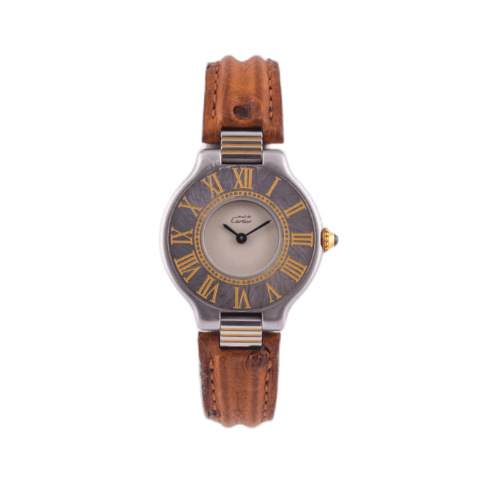 Cartier Must 21 Armbanduhr Referenz 9010 Vintage Uhren aus