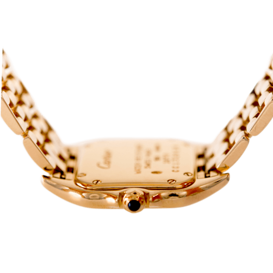 Cartier Panthère Armbanduhr in 750 Gelbgold mit Quarzwerk.