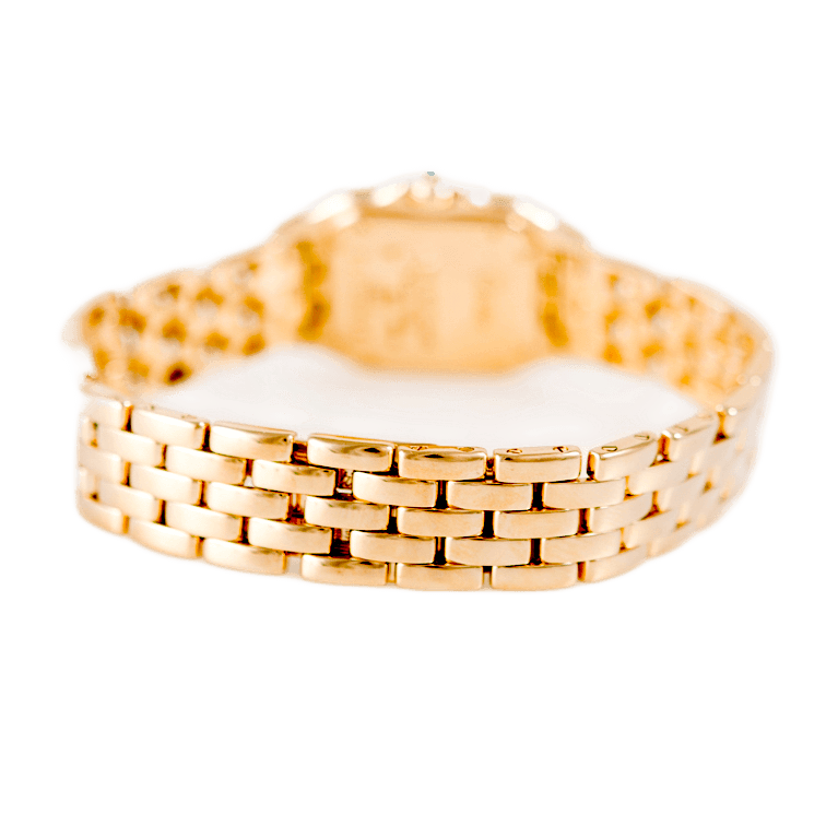 Cartier Panthère Armbanduhr in 750 Gelbgold mit Quarzwerk.