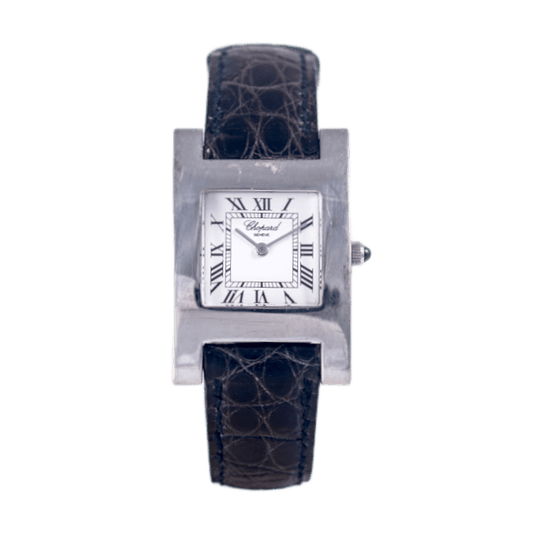 Chopard Your Hour Armbanduhr in 750 Weißgold mit Quarzwerk