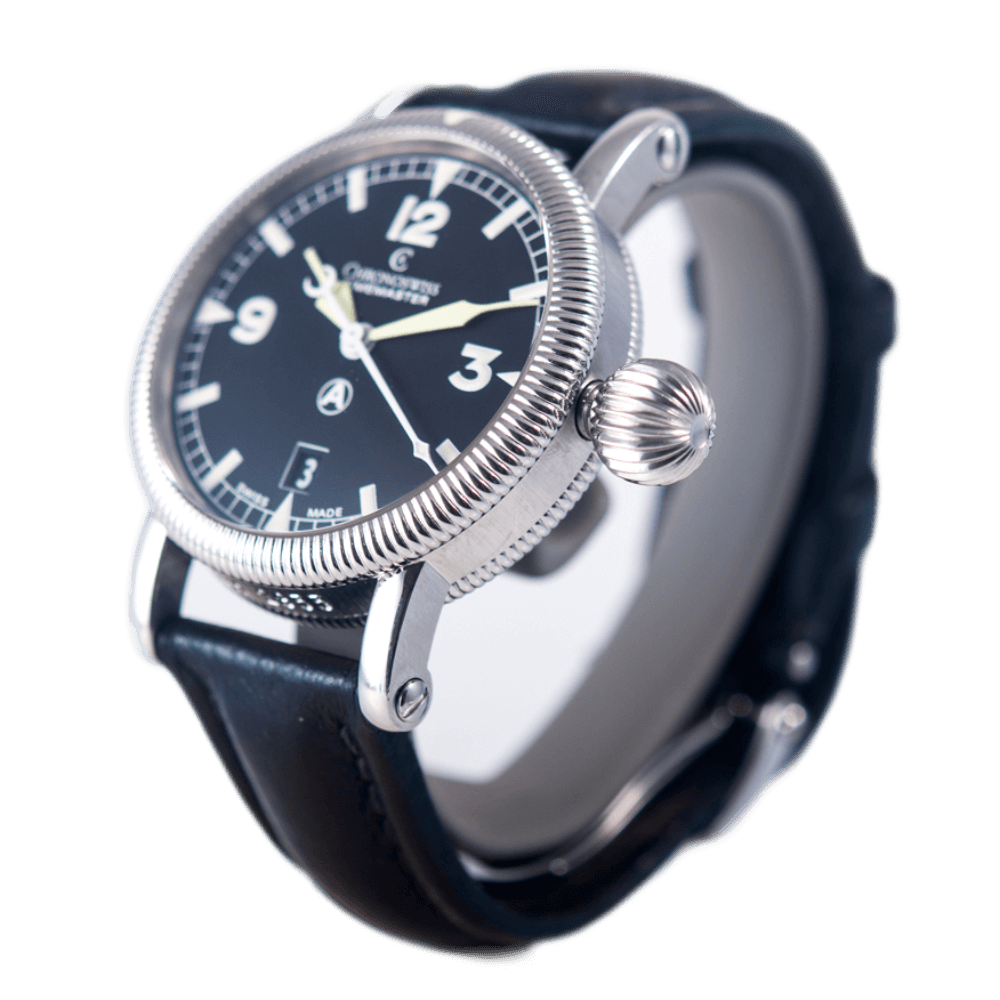 Chronoswiss Timemaster Armbanduhr in Edelstahl mit Automatikwerk