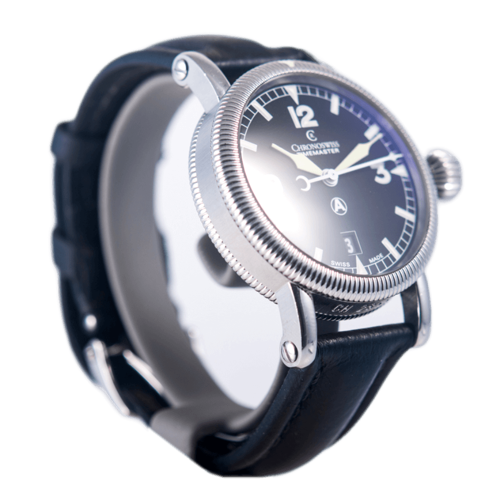 Chronoswiss Timemaster Armbanduhr in Edelstahl mit Automatikwerk
