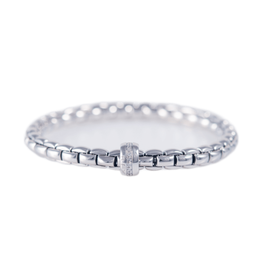 Fope Flex'it Eka Armband in 750 Weißgold