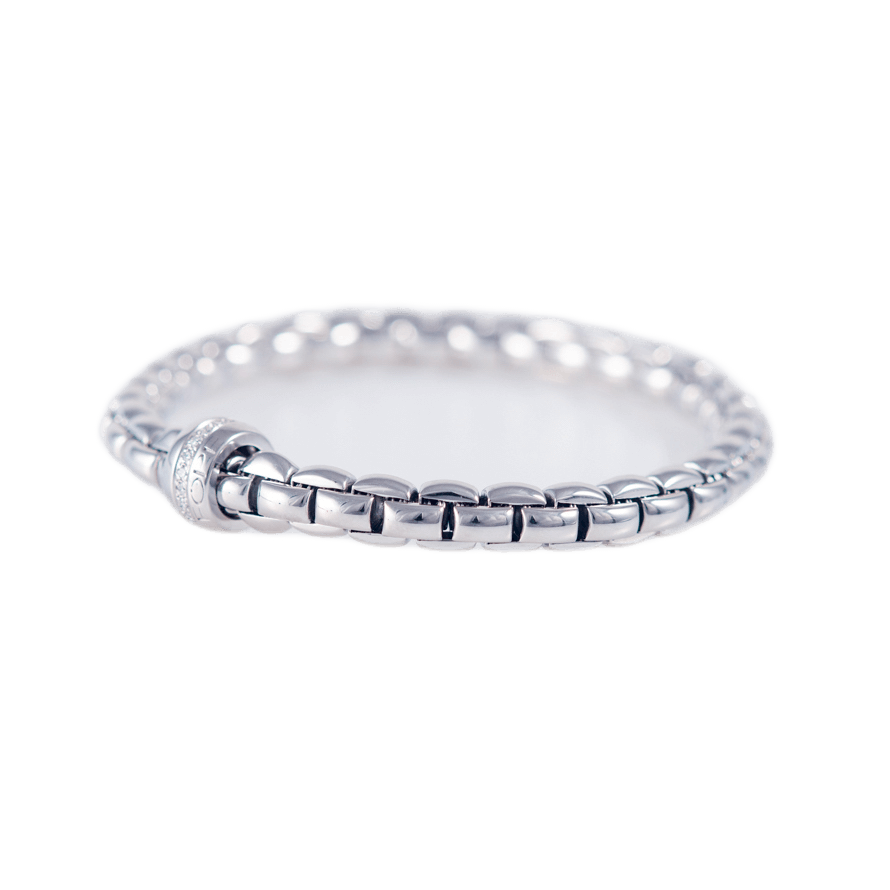 Fope Flex'it Eka Armband in 750 Weißgold
