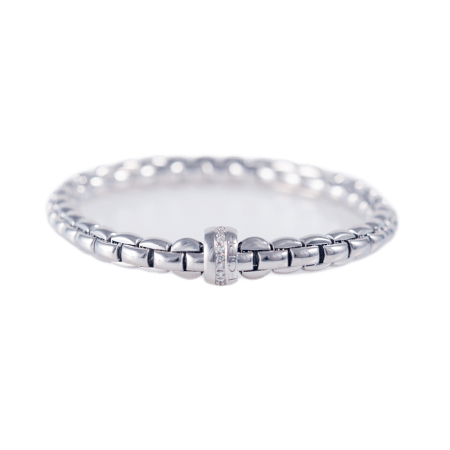 Fope Flex'it Eka Armband in 750 Weißgold
