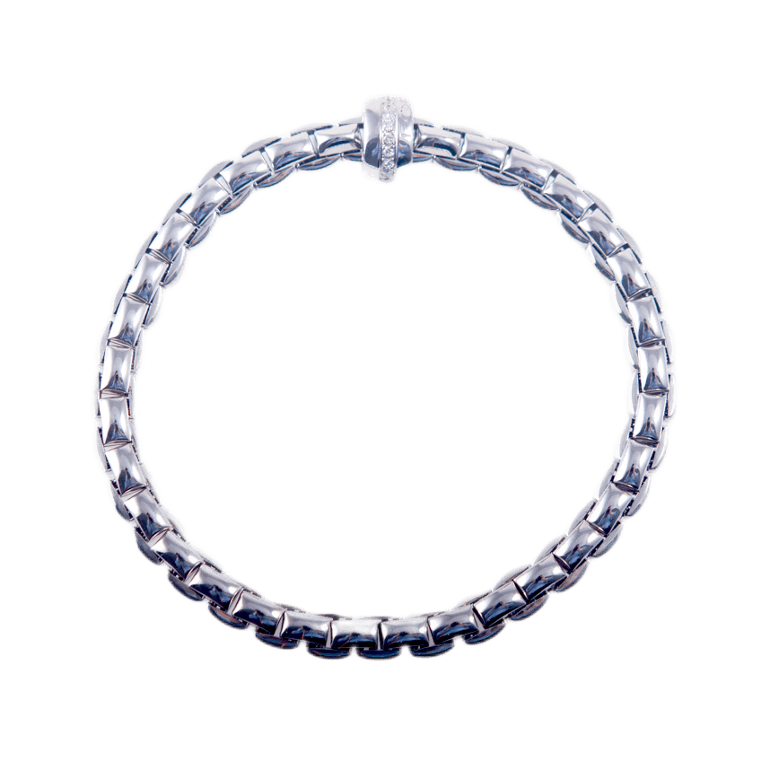 Fope Flex'it Eka Armband in 750 Weißgold