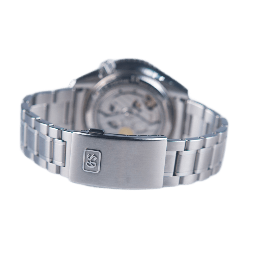 Grand Seiko Spring Drive Sport Kollektion GMT Armbanduhr in Edelstahl mit Spring Drive Werk