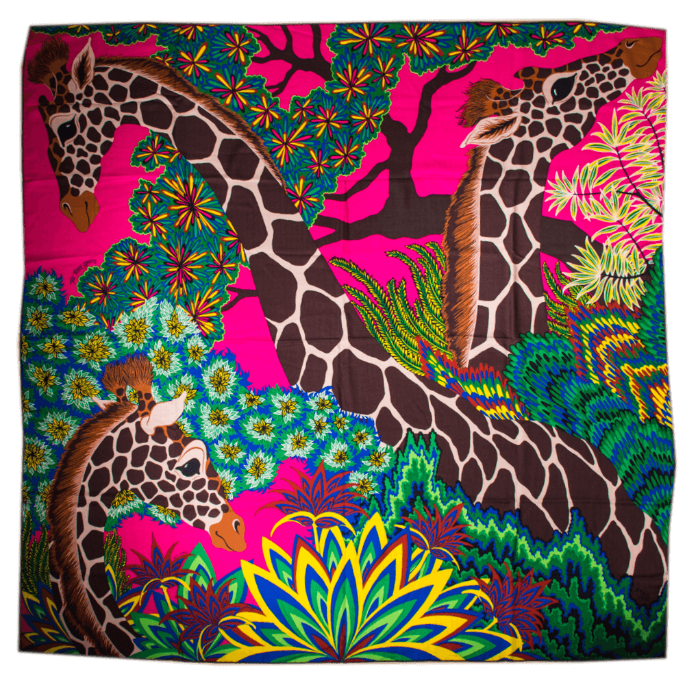 Hermès Seidentuch 140 The three graces, Design von Alice Shirley