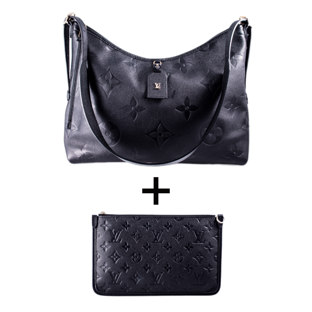 Louis Vuitton CarryAll MM in der Farbe Schwarz, Rindsleder, inkl. Staubbeutel