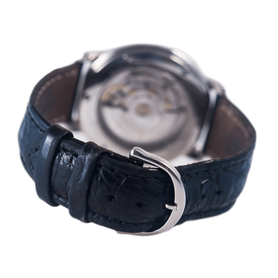 Maurice Lacroix Masterpiece Cinq Aiguilles Armbanduhr in Edelstahl mit Automatikwerk
