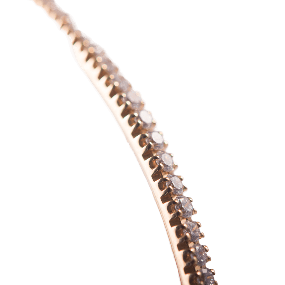 Wempe Armreif Roségold mit Diamanten