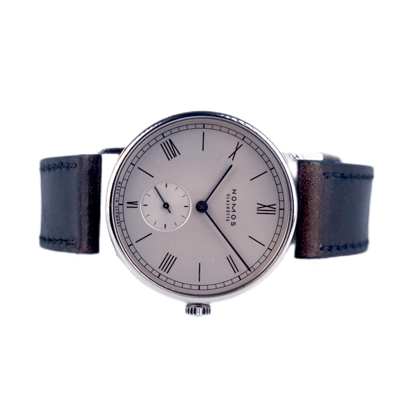 Nomos Ludwig Armbanduhr in Edelstahl