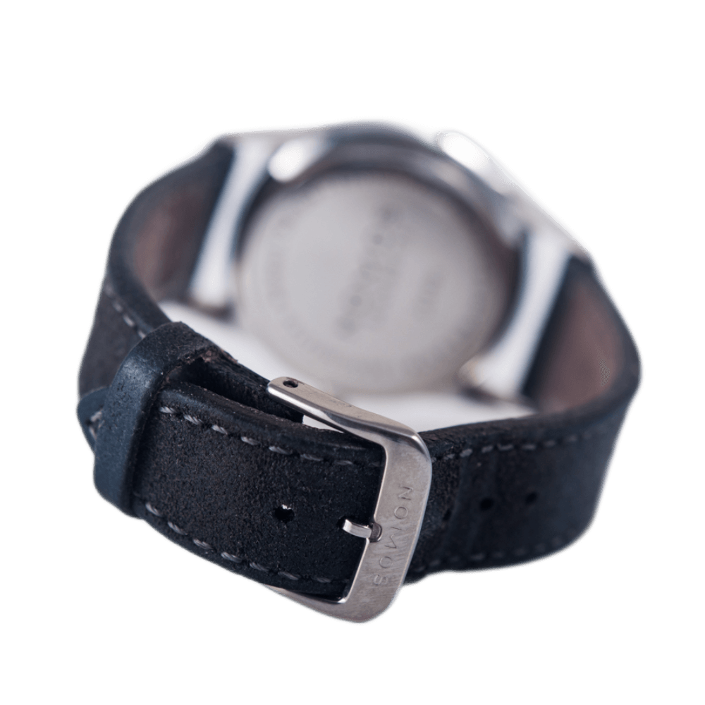 Nomos Orion 33 Armbanduhr in Edelstahl mit Handaufzugwerk