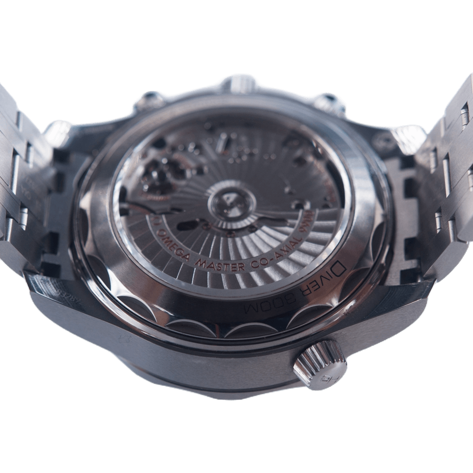 Omega Seamaster Diver 300m Co-Axial Master Chronometer Chronograph Armbanduhr in Edelstahl mit Automatikwerk