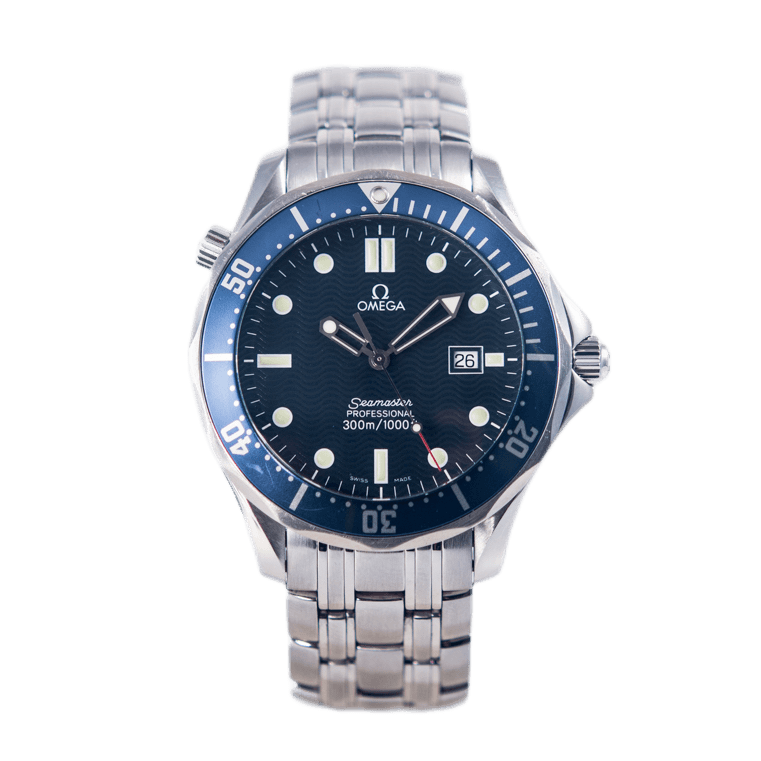 Omega Seamaster 300m Quartz Armbanduhr in Edelstahl