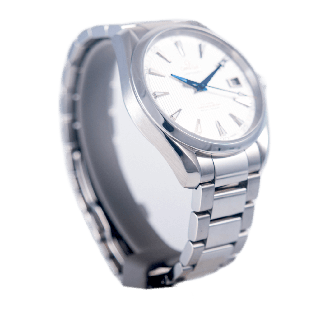 Omega Seamaster Aqua Terra 150M "Captain's Watch" Co-Axial Chronometer Armbanduhr in Edelstahl mit Automatikwerk