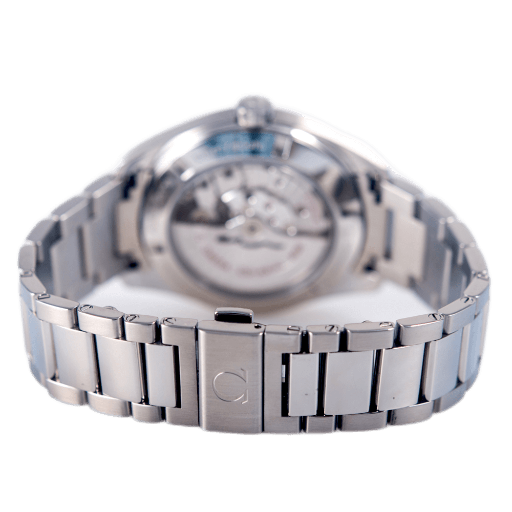 Omega Seamaster Aqua Terra 150M "Captain's Watch" Co-Axial Chronometer Armbanduhr in Edelstahl mit Automatikwerk