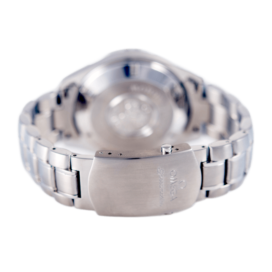 Omega Speedmaster Broad Arrow Armbanduhr in Edelstahl mit Automatikwerk