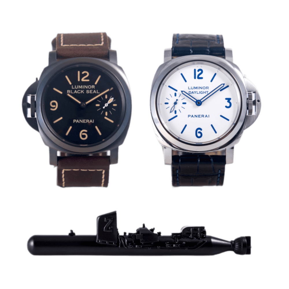 Panerai Luminor 8 Days Set aus zwei Herrenuhren