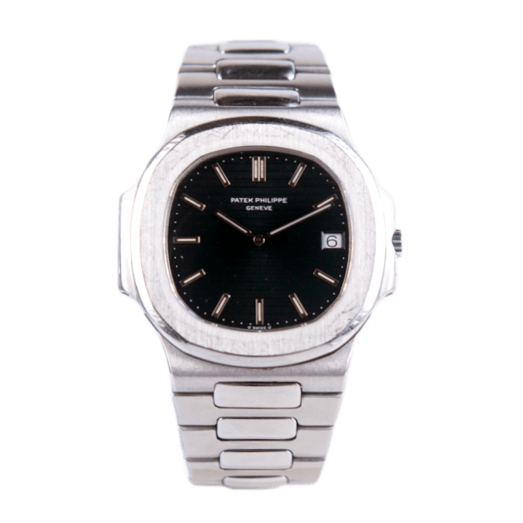 Patek Philippe Nautilus "Jumbo" in Edelstahl mit Automatikwerk
