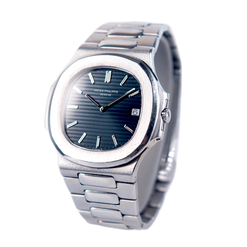 Patek Philippe Nautilus "Jumbo" in Edelstahl mit Automatikwerk