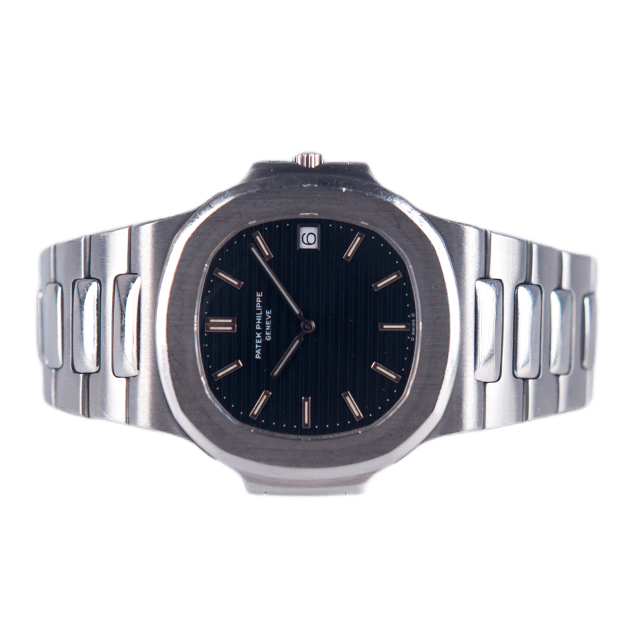 Patek Philippe Nautilus "Jumbo" in Edelstahl mit Automatikwerk