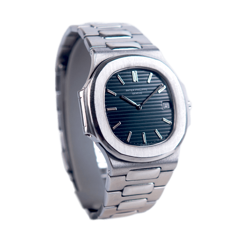 Patek Philippe Nautilus "Jumbo" in Edelstahl mit Automatikwerk