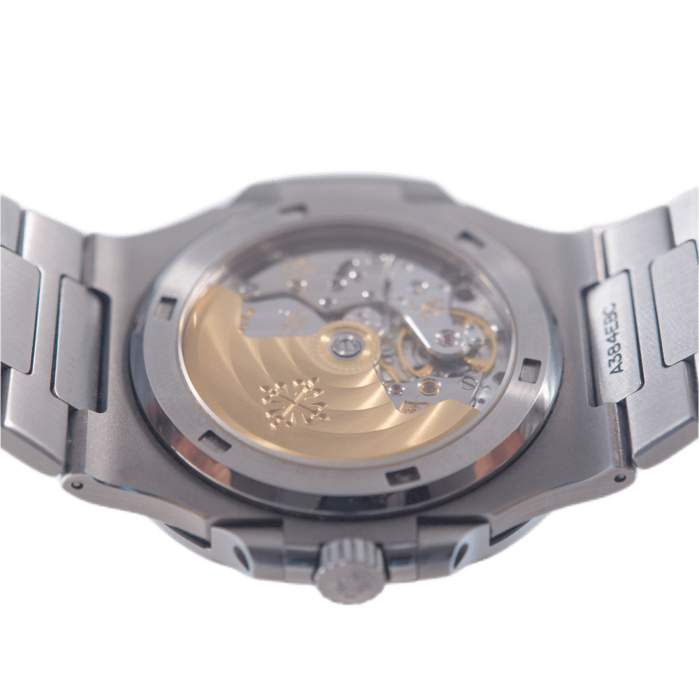 Patek Philippe Nautilus Armbanduhr in Edelstahl mit Automatikwerk