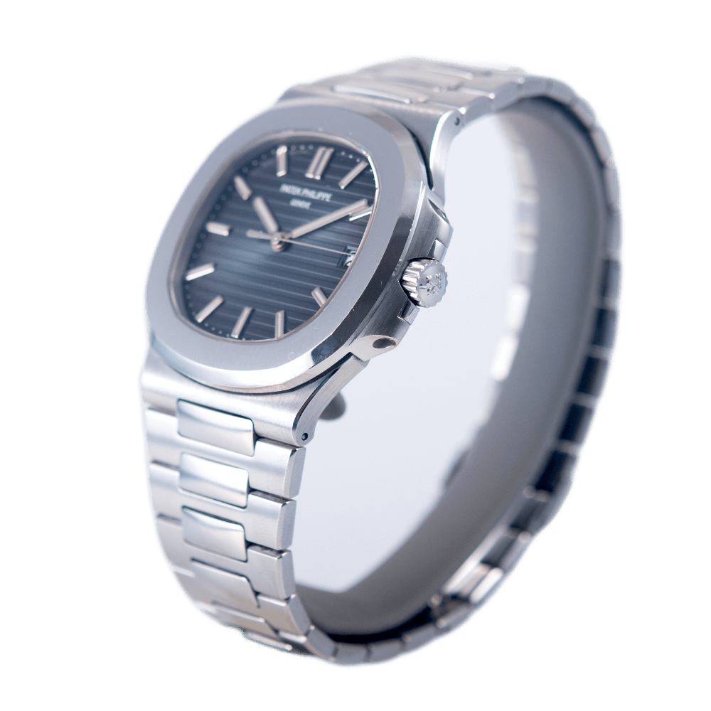 Patek Philippe Nautilus Armbanduhr in Edelstahl mit Automatikwerk