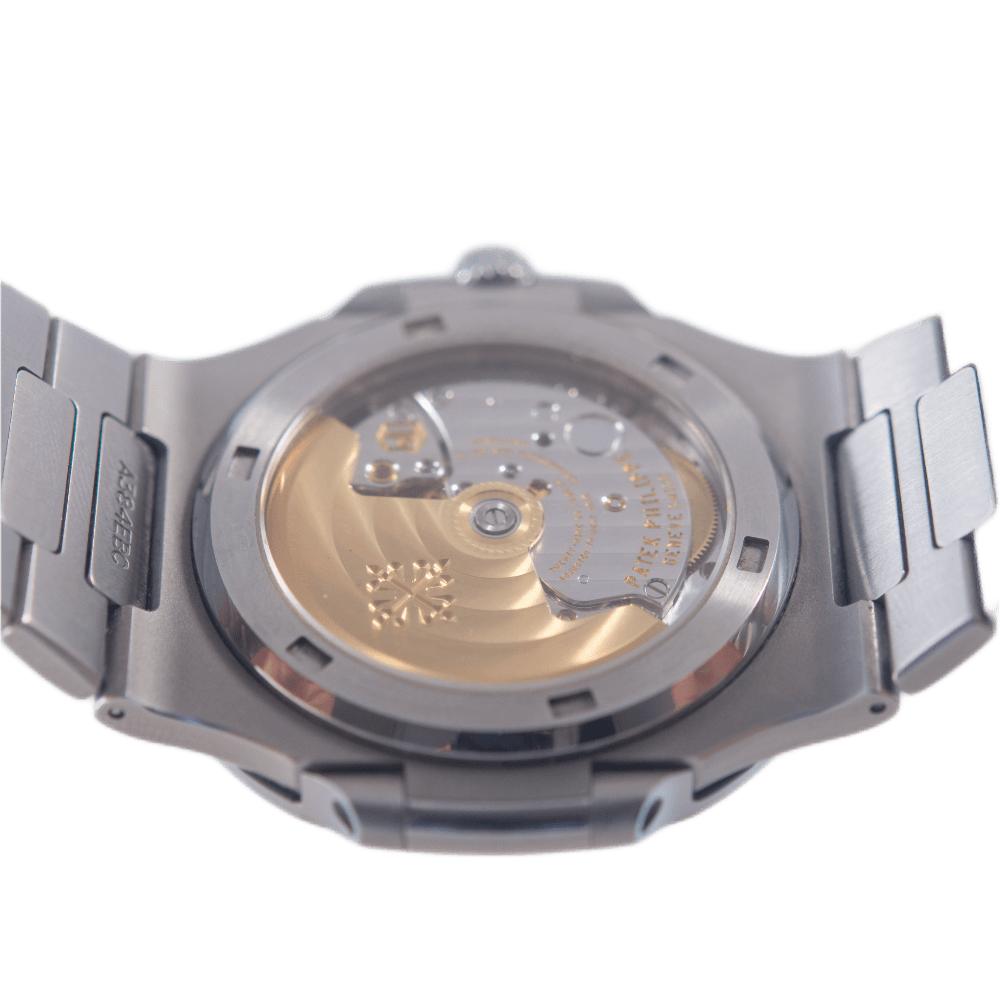 Patek Philippe Nautilus Armbanduhr in Edelstahl mit Automatikwerk