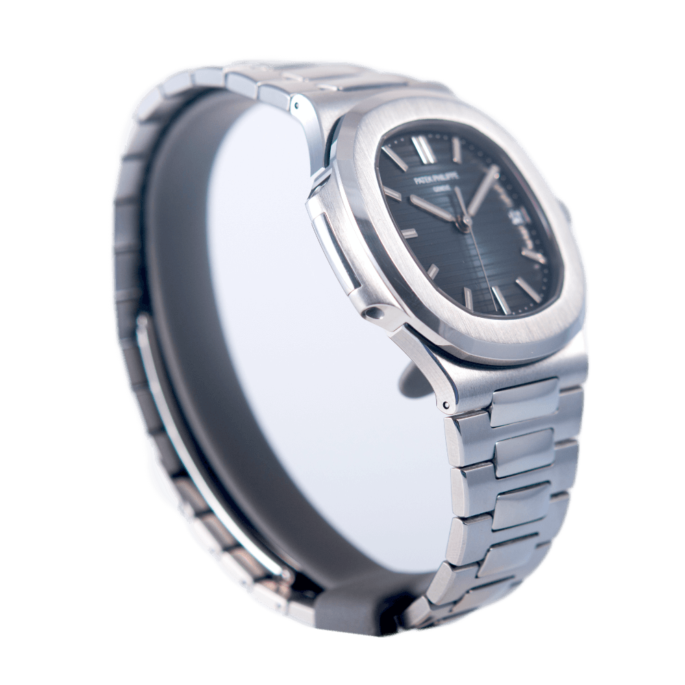 Patek Philippe Nautilus Armbanduhr in Edelstahl mit Automatikwerk