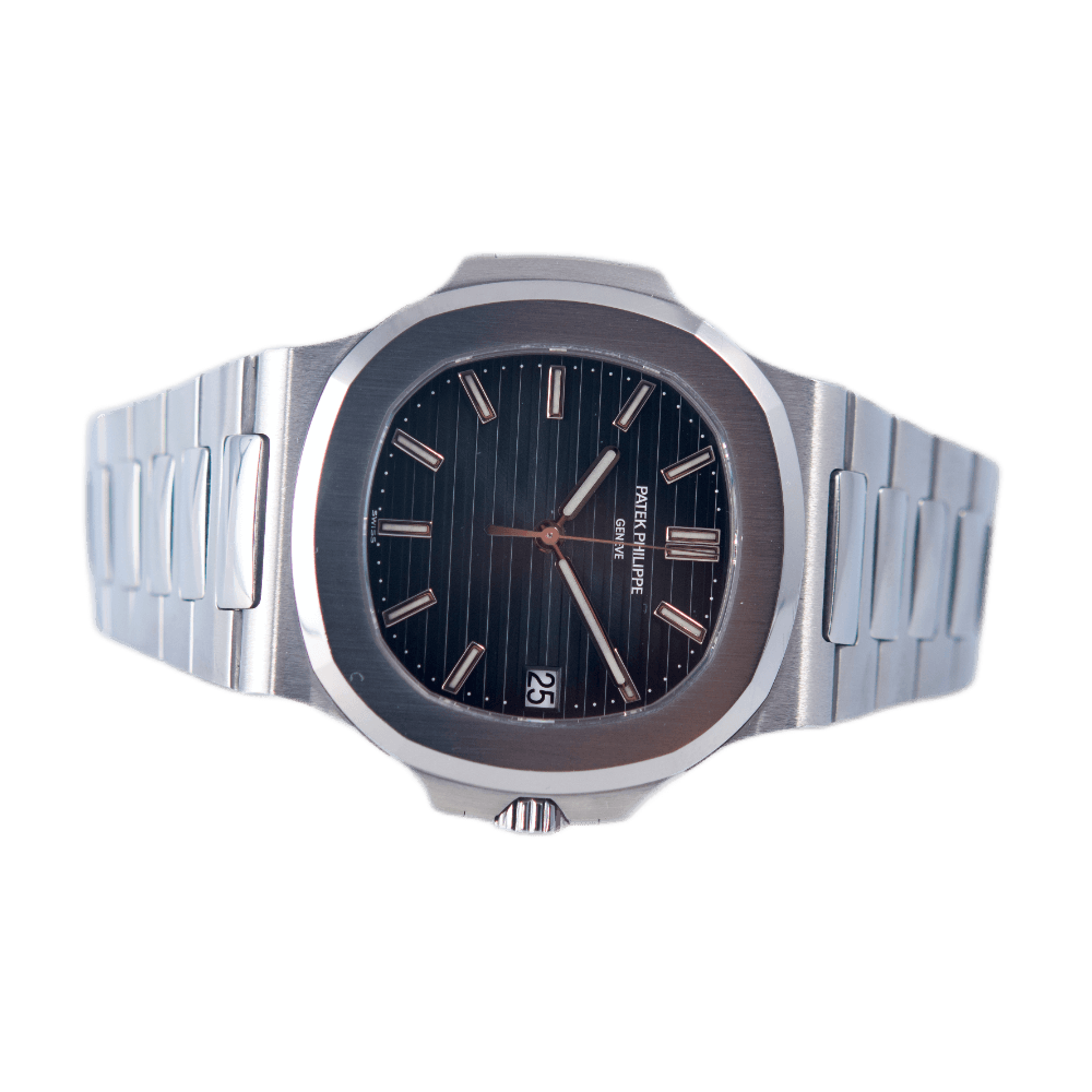Patek Philippe Nautilus Armbanduhr in Edelstahl mit Automatikwerk