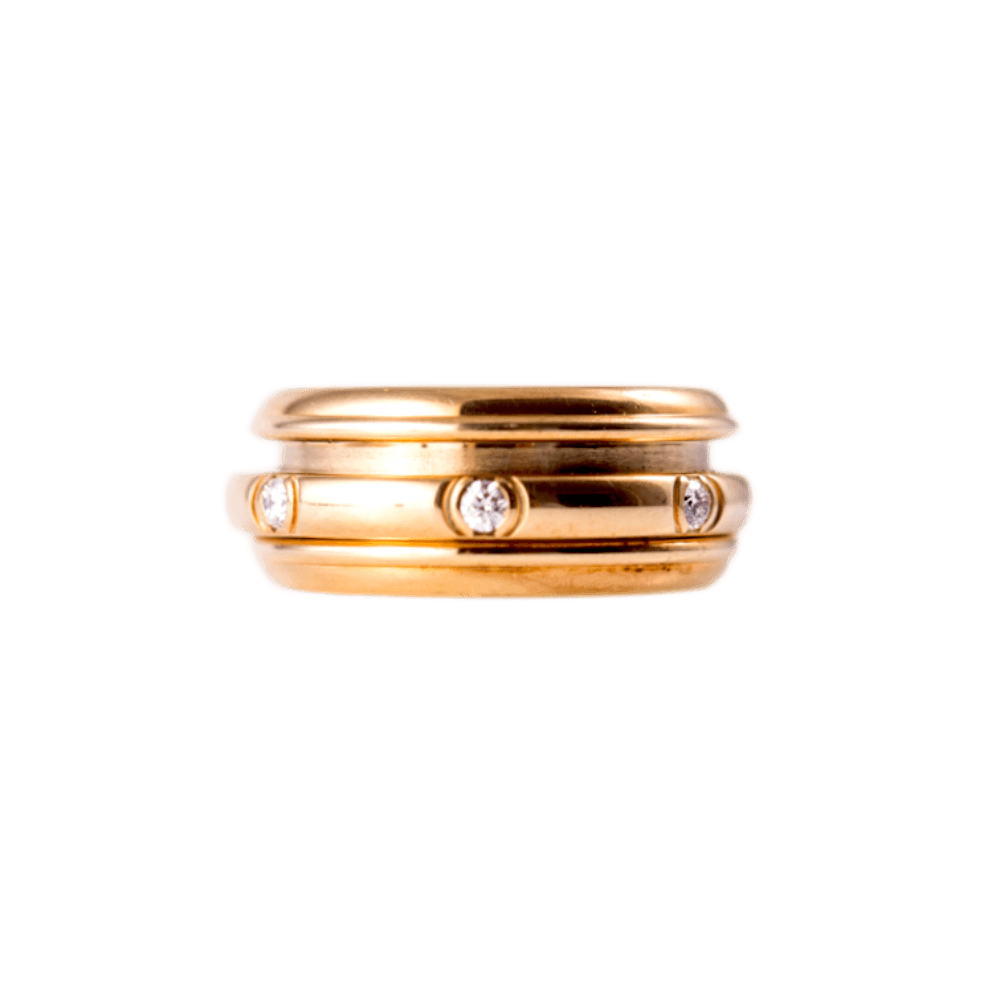 Piaget Possession Ring in 750 Gelbgold mit sieben Brillanten