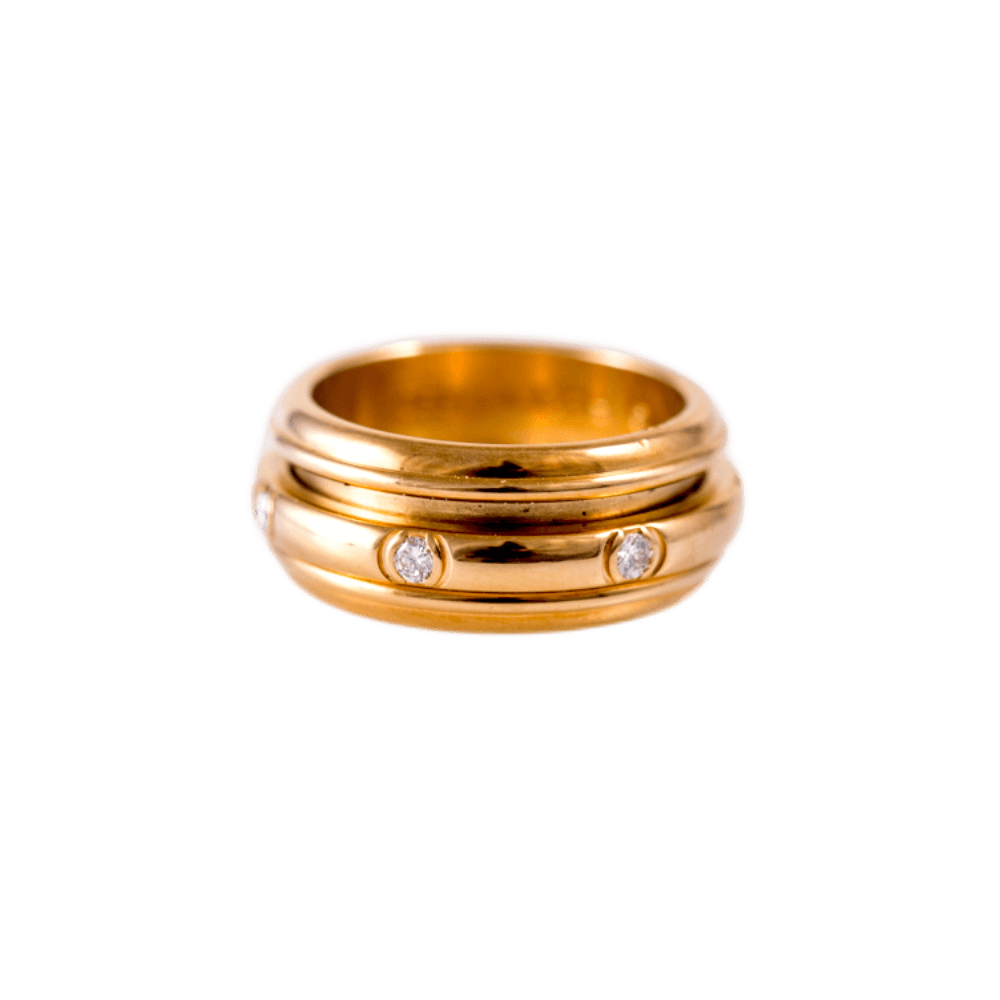 Piaget Possession Ring in 750 Gelbgold mit sieben Brillanten